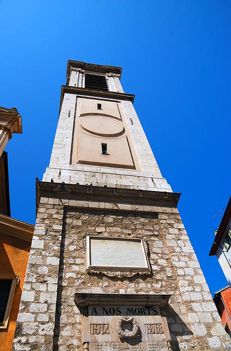 Belfry of Saint Reparate cathedral in Nice photo