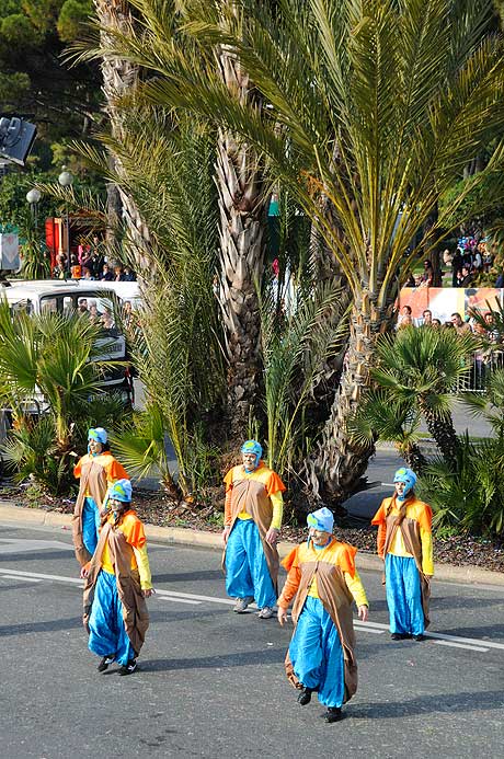 Costumes at the carnival of Nice photo