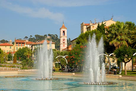 Fountains at Massena Square in Nice photo