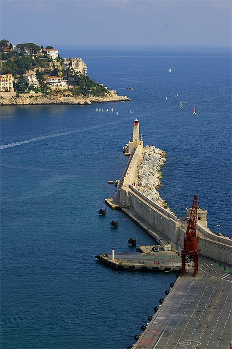 Lighthouse in the south of France photo