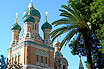 Russian Church In Nice On The French Riviera