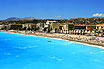 View Of Beaches In Nice France