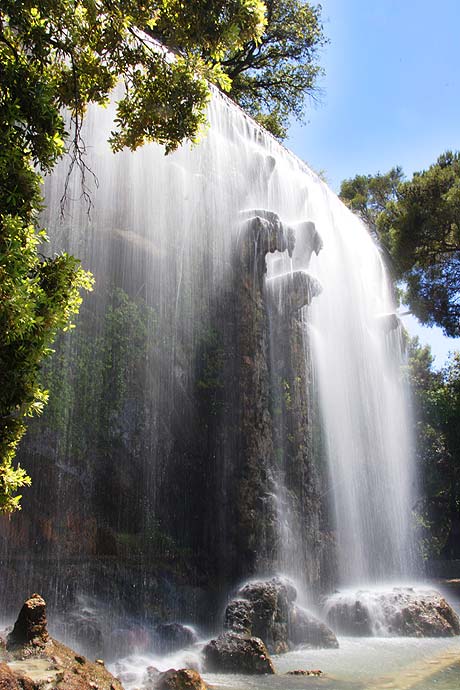 Waterfall in Nice France photo